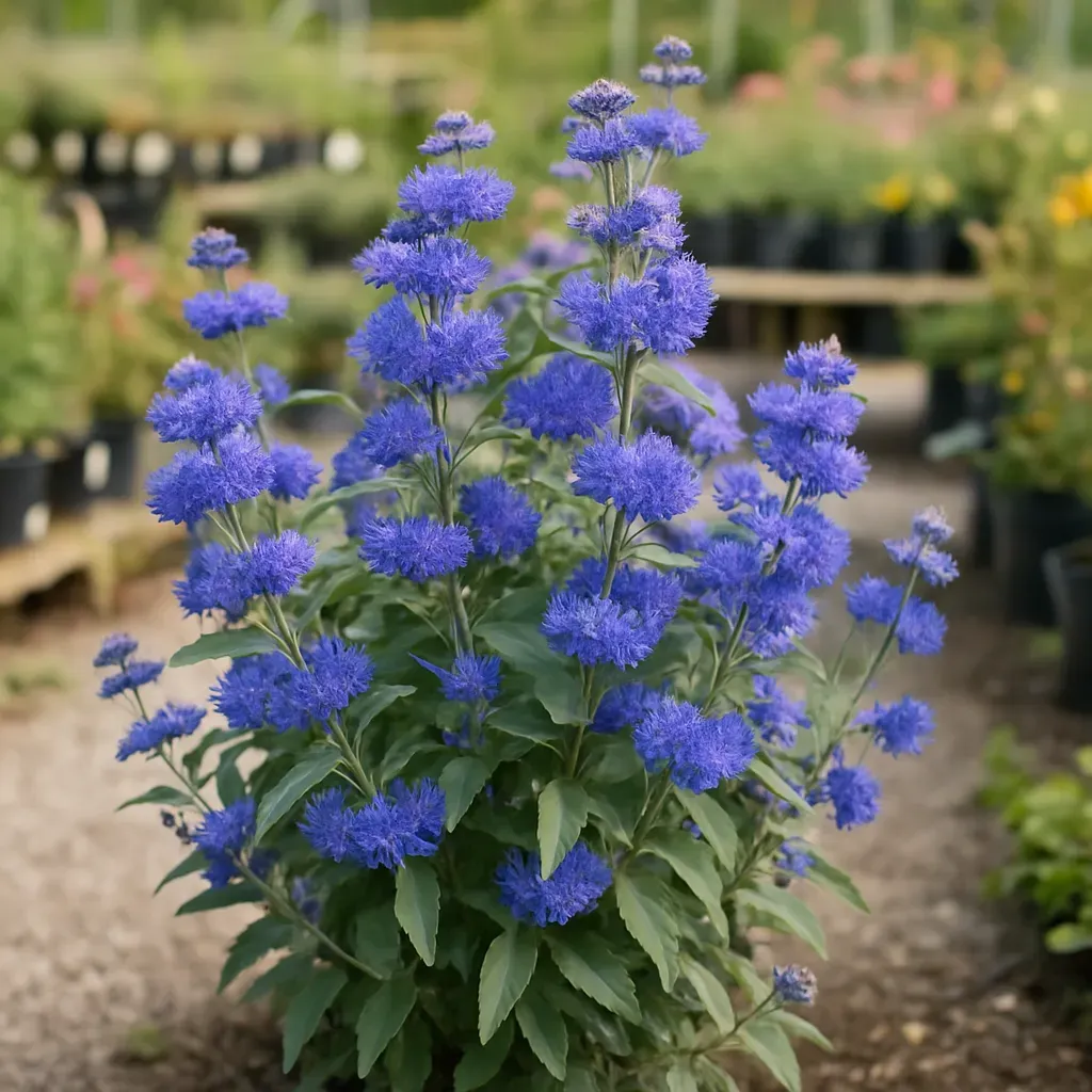 Caryopteris × clandonensis Blue Empire