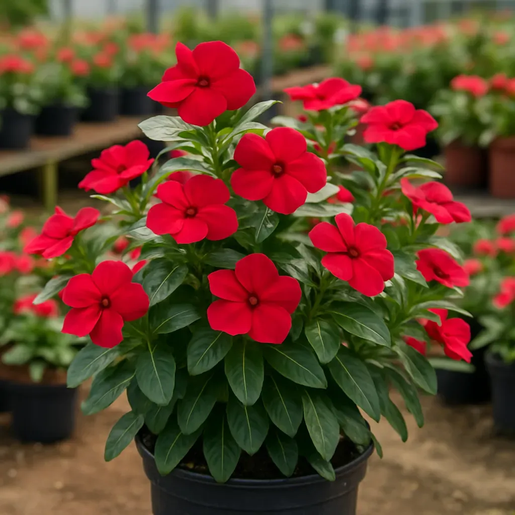 Catharanthus 'Soiree Red'