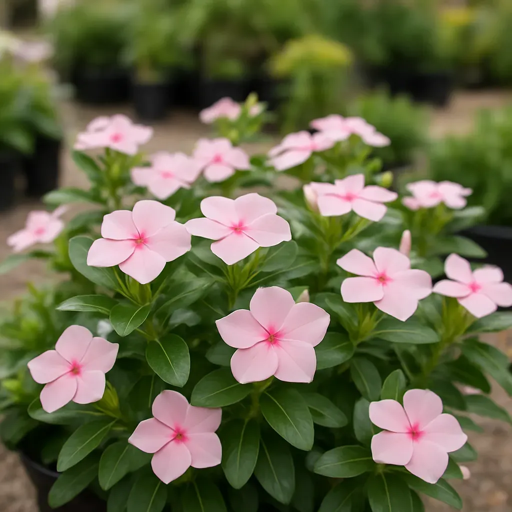 Catharanthus 'Soiree Soft Pink'