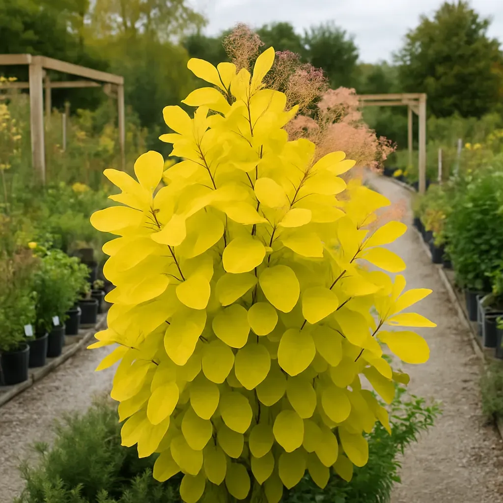 Cotinus coggygria 'Golden Lady'