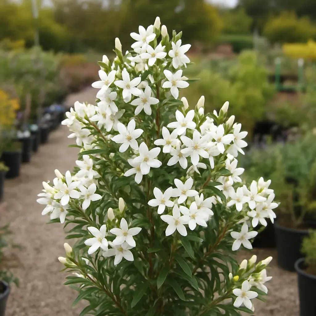 Eriostemon myoporoides 'Flower Girl White'