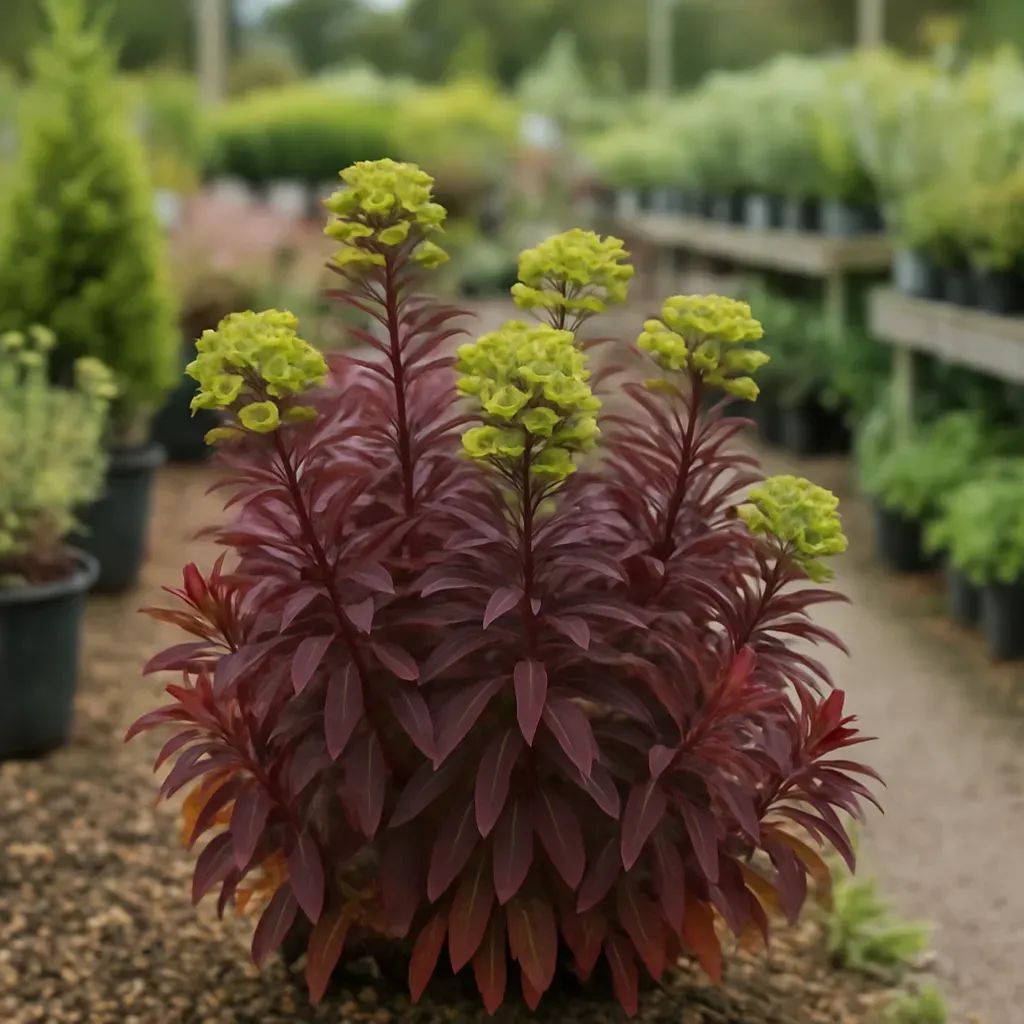 Euphorbia  'Miner's Merlot'
